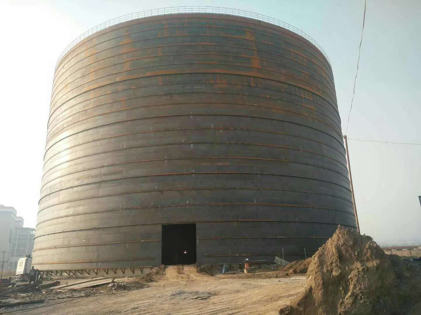 雅安承建大型钢板库的好处及原理